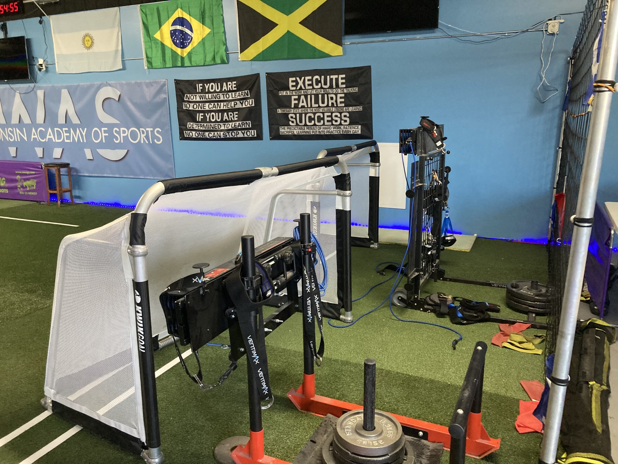 training facility and equipments